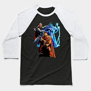 Big Trouble in Little China Storms T-Shirt - Classic Action Movie Fan Apparel Baseball T-Shirt
